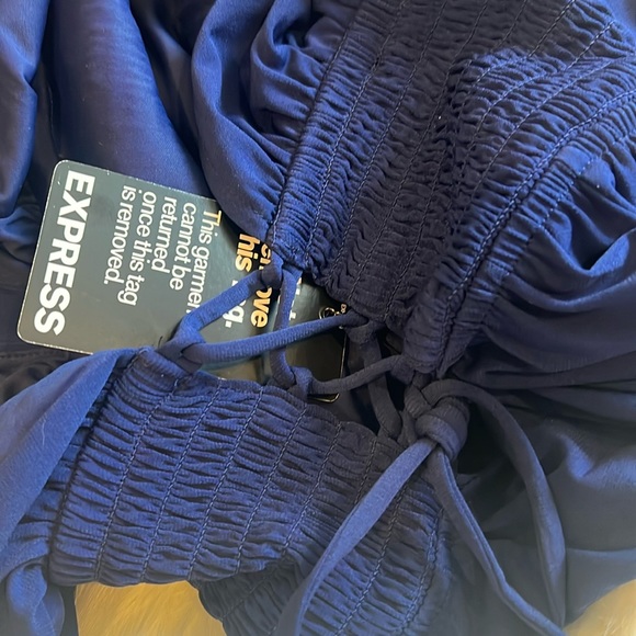 Medium, blue Express dress - Picture 3 of 4